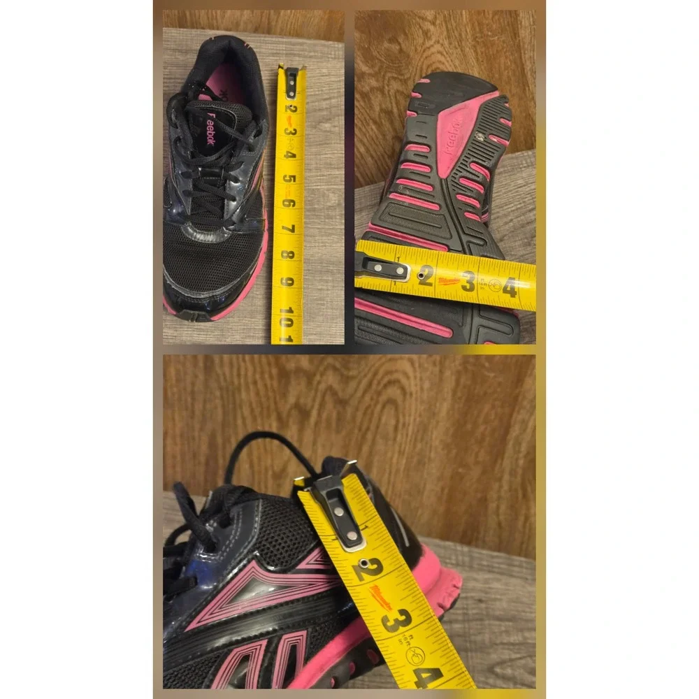 Reebok Ultimatic Athletic Shoes Womens Size‎ 8 Black Pink